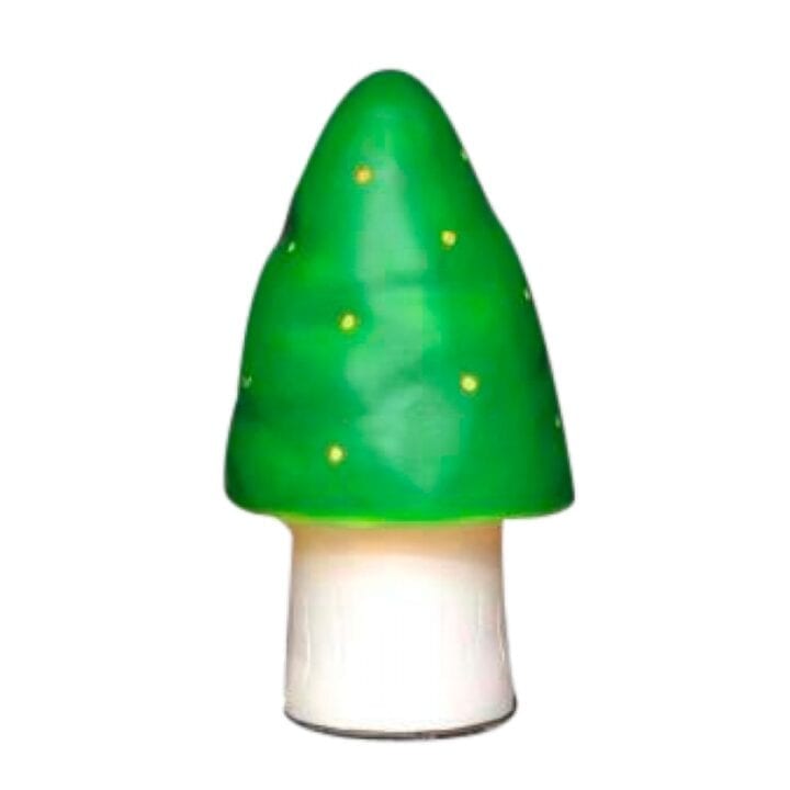 lille grøn svampelampe